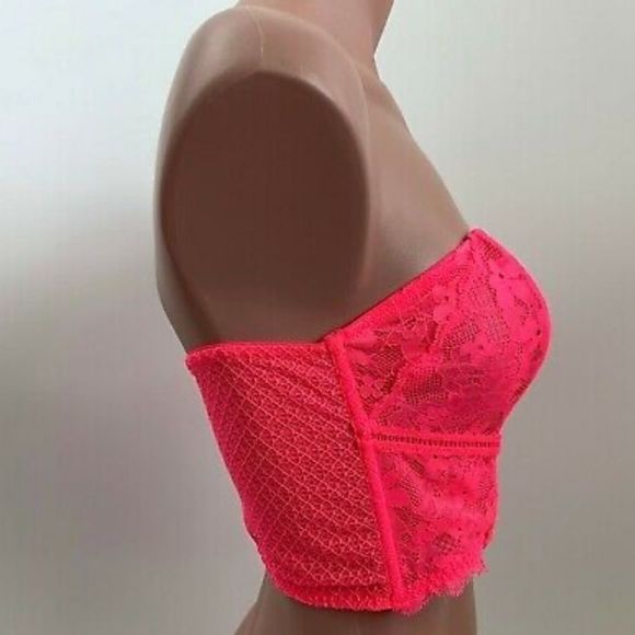 ⭐️3 in 1- New! Victorias Secret PINK Lace Top Limited Edition - Picture 10 of 11
